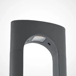 Lucande LED-Außenleuchte Dovino, 150 cm, dunkelgrau, IP65
