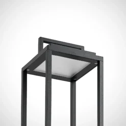 Lucande LED-Außenleuchte Elaja, schwarz, Akku, USB, dimmbar