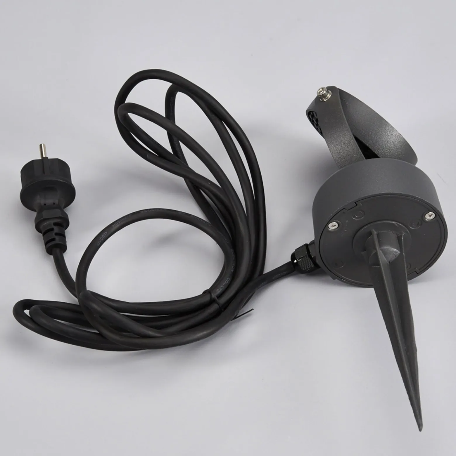 Lucande LED-Außenstrahler Gavin, 33 cm, anthrazit, Aluminium