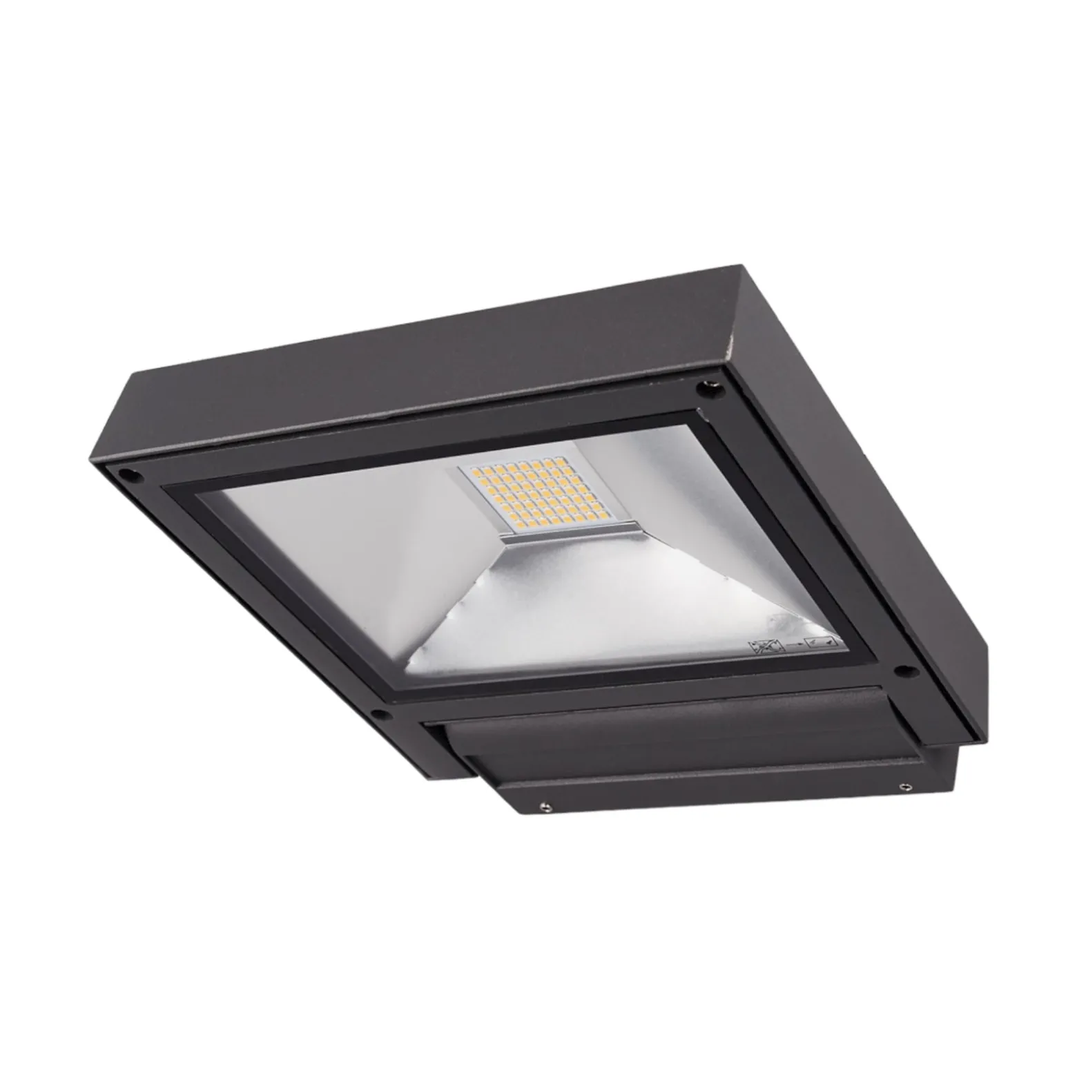 Lucande LED-Außenstrahler Maica, anthrazit, schwenkbar, IP65
