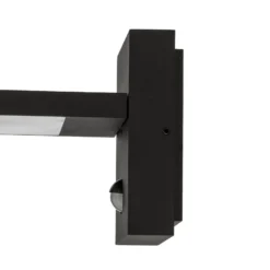 Lucande LED-Außenwandlampe Silvan, anthrazit, Sensor, IP54
