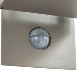 Lucande LED-Außenwandleuchte Ferdinand, steingrau, Sensor