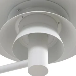 Lucande LED-Außenwandleuchte Montaro, weiß, IP54, Sensor