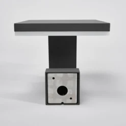 Lucande LED-Außenwandleuchte Olesia, Sensor, 15 cm, IP54