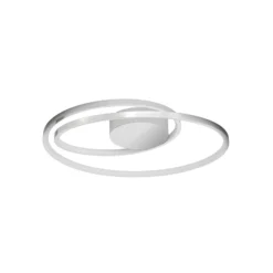 Lucande LED-Deckenlampe Maire, chromfarben, Metall, dimmbar