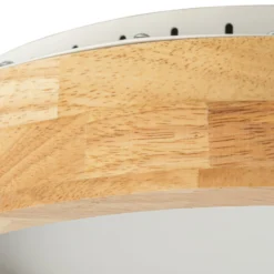 Lucande LED-Deckenleuchte Samvel, Ø 40 cm, Holz