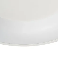 Lucande LED-Deckenleuchte Samvel, Ø 38,4 cm, Weiß, Eisen