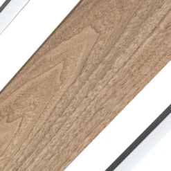 Lucande LED-Deckenleuchte Vectra, 100 x 30 cm, Holz, dimmbar
