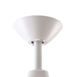 Lucande LED-Deckenventilator Airona, weiß, DC, leise, dim.