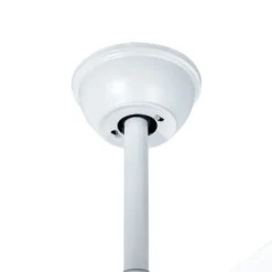 Lucande LED-Deckenventilator Divian, weiß, DC, leise, CCT