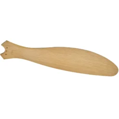 Lucande LED-Deckenventilator Kayu, weiß/holz, DC, 132 cm