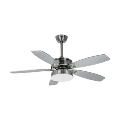 Lucande LED-Deckenventilator Kuvio, DC, leise, Ø 120 cm, CCT