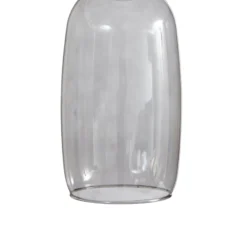 Lucande LED-Hängelampe Fay, hellgrau/hellblau, Glas, Ø 15 cm