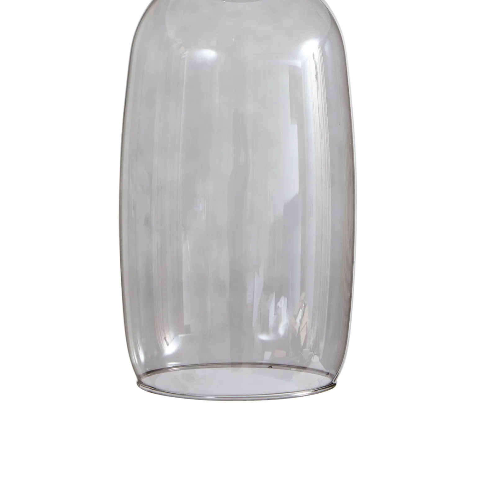 Lucande LED-Hängelampe Fay, hellgrau/hellblau, Glas, Ø 15 cm