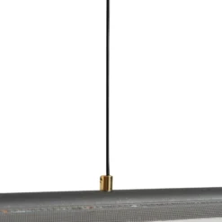 Lucande LED-Hängeleuchte Alania, transparent, Metall, 86,5cm