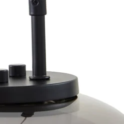 Lucande LED-Hängeleuchte Dain, 3-flammig, rauchgrau, Glas