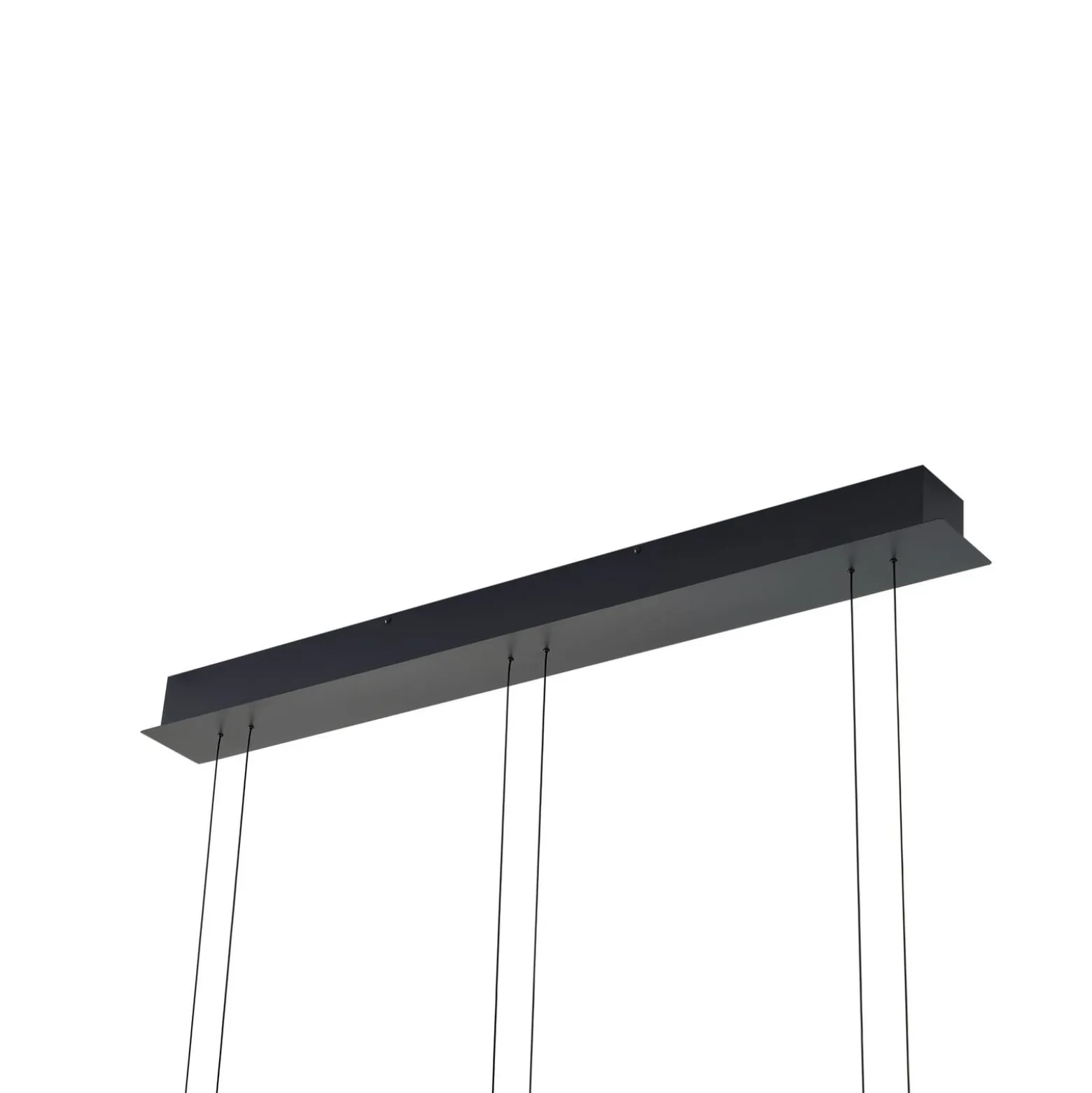 Lucande LED-Hängeleuchte Dain, 3-flammig, rauchgrau, Glas