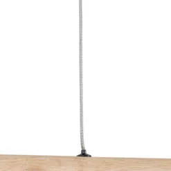 Lucande LED-Hängeleuchte Maruta, Holz, Balken, 120 cm, 3000K