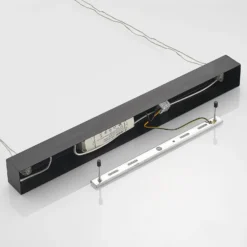Lucande LED-Pendellampe Stakato, 140 cm, 6-flg., dimmbar