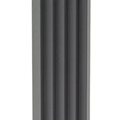 Lucande LED-Sockelleuchte Ashkan, Höhe 40cm, anthrazit, IP65