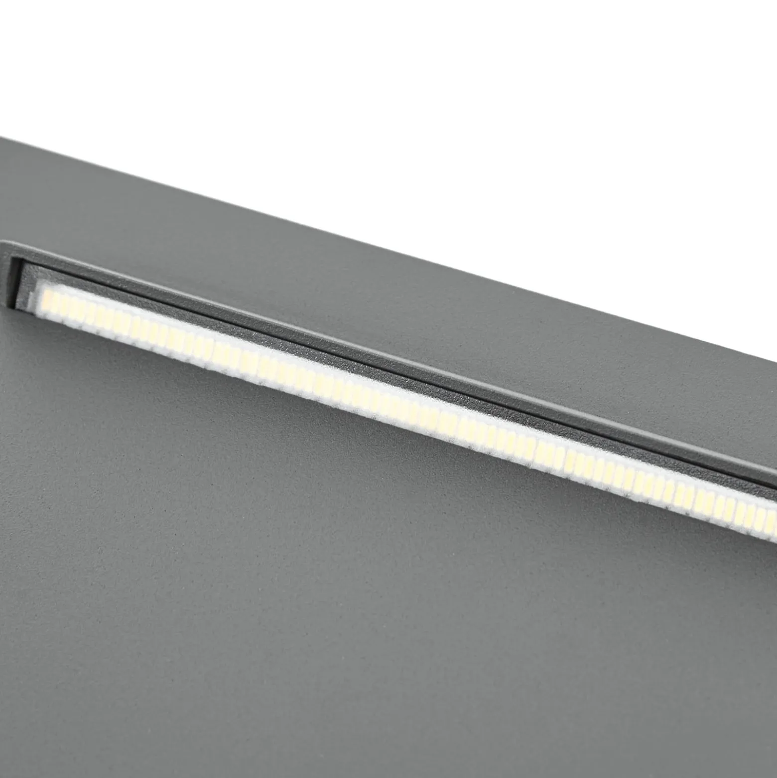 Lucande LED-Sockelleuchte Joril, anthrazit, CCT, 23 cm, IP65