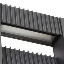 Lucande LED-Sockelleuchte Tavion, 40 cm, anthrazit, IP65