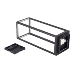 Lucande LED-Sockelleuchte Thorvid, Höhe 50 cm, schwarz
