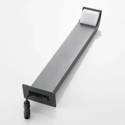 Lucande LED-Sockelleuchte Tinna, 60 cm, anthrazit, IP65