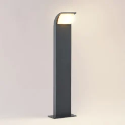 Lucande LED-Sockelleuchte Tinna, 60 cm, anthrazit, IP65