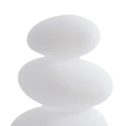 Lucande LED-Terrassenlampe Soriel, weiß, 72cm, stepdim, IP54