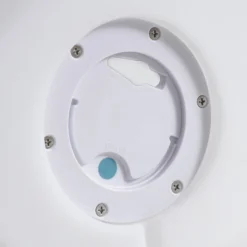 Lucande LED-Terrassenlampe Soriel, weiß, 72cm, stepdim, IP54