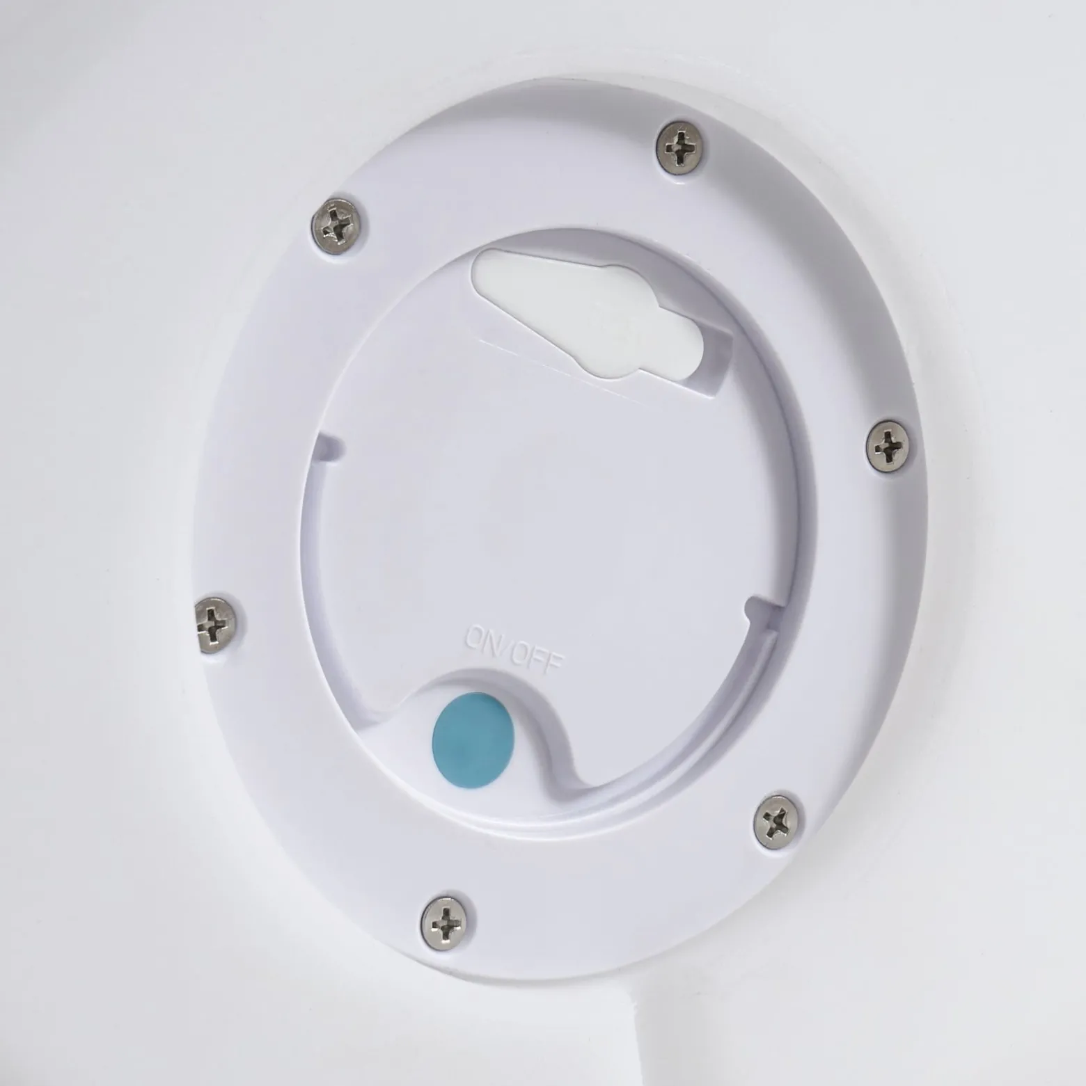 Lucande LED-Terrassenlampe Soriel, weiß, 72cm, stepdim, IP54