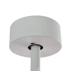 Lucande LED-Ventilator Lineta, weiß, Seil, Ø 103 cm, leise