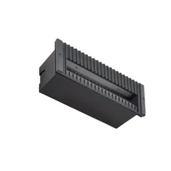 Lucande LED-Wandeinbauleuchte Tavion, 25 cm, anthrazit, IP65