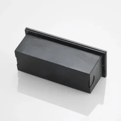 Lucande LED-Wandeinbauleuchte Zandro, 25 cm, anthrazit, IP65