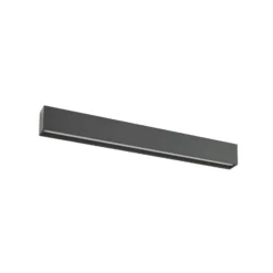 Lucande LED-Wandlampe Lengo, 100cm, anthrazit, up/down 3000K