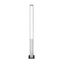 Lucande LED-Wegelampe Aegisa, 80 cm, anthrazit, Metall, IP54