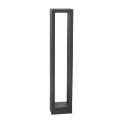 Lucande LED-Wegelampe Jupp, 60 cm, anthrazit, Metall, IP54