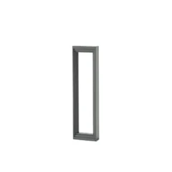 Lucande LED-Wegeleuchte Ashkan, Höhe 60 cm, anthrazit, IP65