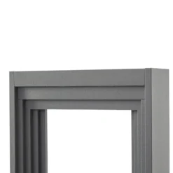 Lucande LED-Wegeleuchte Ashkan, Höhe 60 cm, anthrazit, IP65