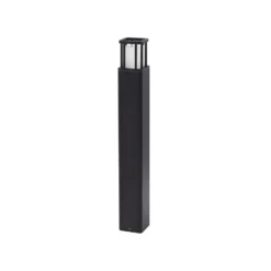 Lucande LED-Wegeleuchte Dakil, schwarz, Aluminium