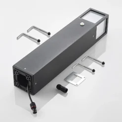 Lucande LED-Wegeleuchte Dewari, Bewegungsmelder, 65 cm, IP54