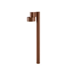 Lucande LED-Wegeleuchte Elune, braun, IP44, Höhe 77 cm