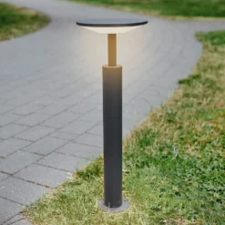 Lucande LED-Wegeleuchte Fenia, 60 cm, anthrazit, IP65