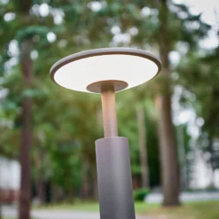 Lucande LED-Wegeleuchte Fenia, 100 cm, anthrazit, IP65