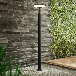 Lucande LED-Wegeleuchte Fenia, 100 cm, anthrazit, IP65