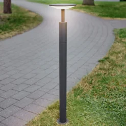 Lucande LED-Wegeleuchte Fenia, 100 cm, anthrazit, IP65