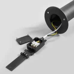 Lucande LED-Wegeleuchte Fenia, 100 cm, anthrazit, IP65