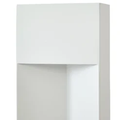 Lucande LED-Wegeleuchte Kaholo, hellgrau, 90 cm, IP44