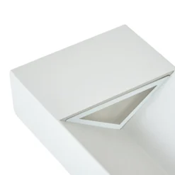 Lucande LED-Wegeleuchte Kaholo, hellgrau, 90 cm, IP44